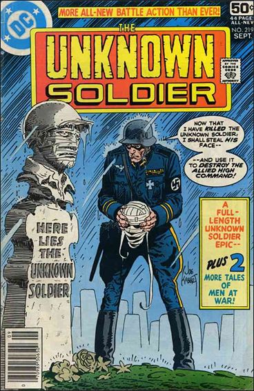 Unknown Soldier (1977)  219-A by DC