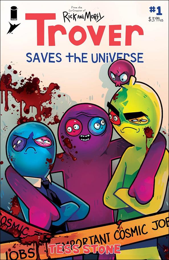 Trover Saves the Universe 1-A by Skybound Entertainment