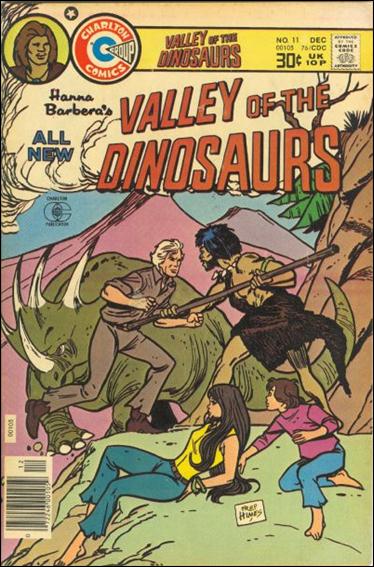 Valley of the Dinosaurs 11 A, Dec 1976 Comic Book by Charlton