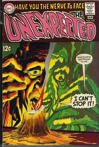 Unexpected (1968) 110-A by DC