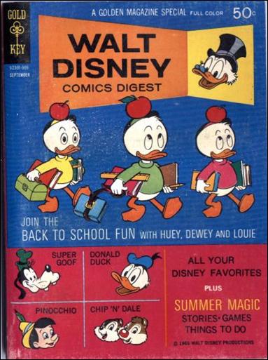 Walt Disney Comics Digest 15-A by Gold Key