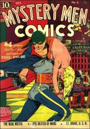 Mystery Men Comics 3-A by Fox