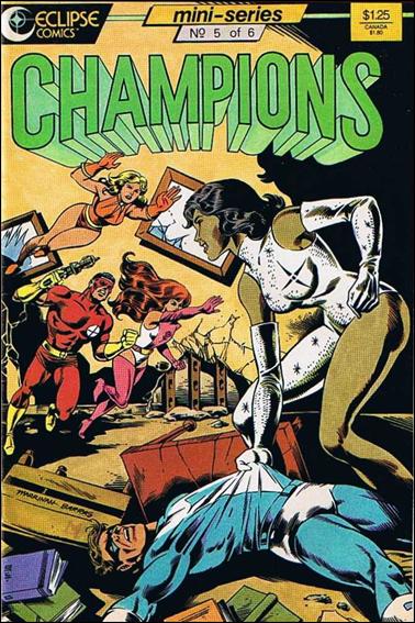 Champions (1986) 5-A by Heroic Publishing