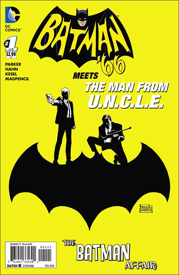 Batman '66 Meets The Man From U.... 1 B, Feb 2016 Comic Book By DC