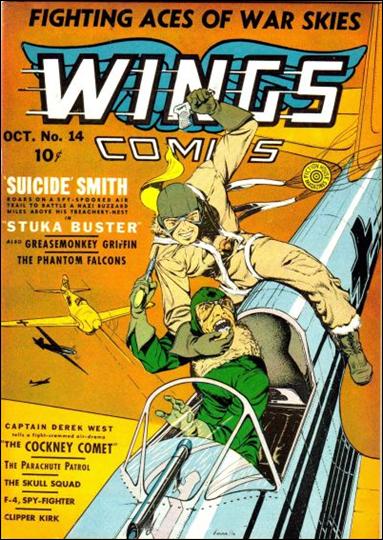 Wings Comics (1940) 14-A by Fiction House Magazines