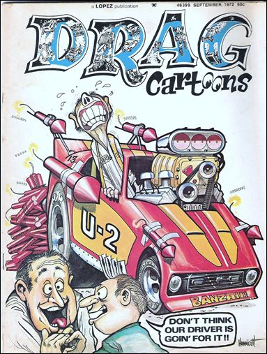 Drag Cartoons (1971) 8-A by Lopez