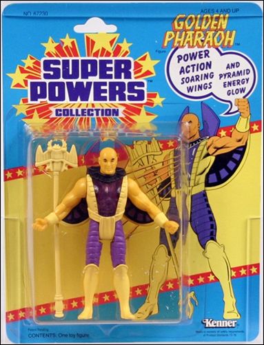 Super Powers Collection Action F... Golden Pharaoh, Jan 1986