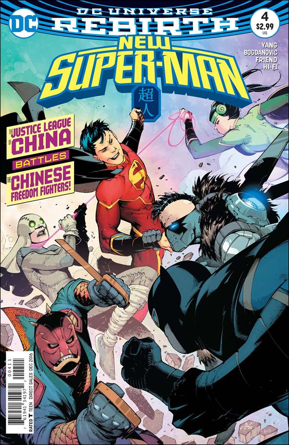 New Super-Man 4-A by DC