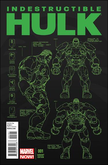 Indestructible Hulk 1-B by Marvel