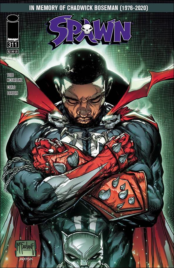 Spawn 311 B, Oct 2020 Comic Book By Image