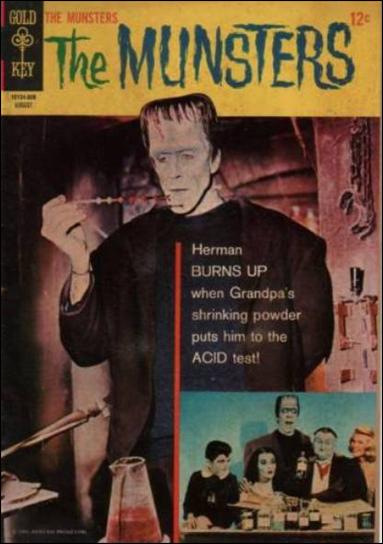 Munsters (1965) 8-A by Gold Key