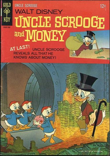 Walt Disney Uncle Scrooge and Money 1-A by Gold Key