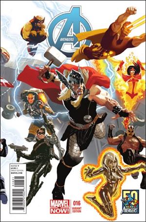 Avengers 16 B, Sep 2013 Comic Book By Marvel