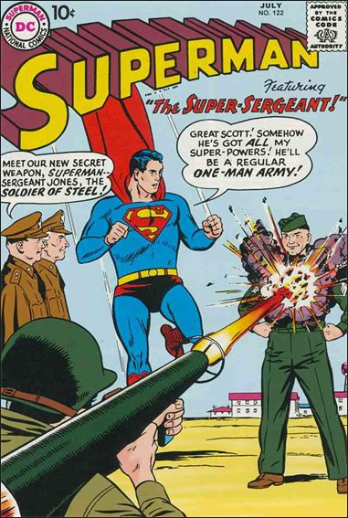 Superman (1939) 122-A by DC