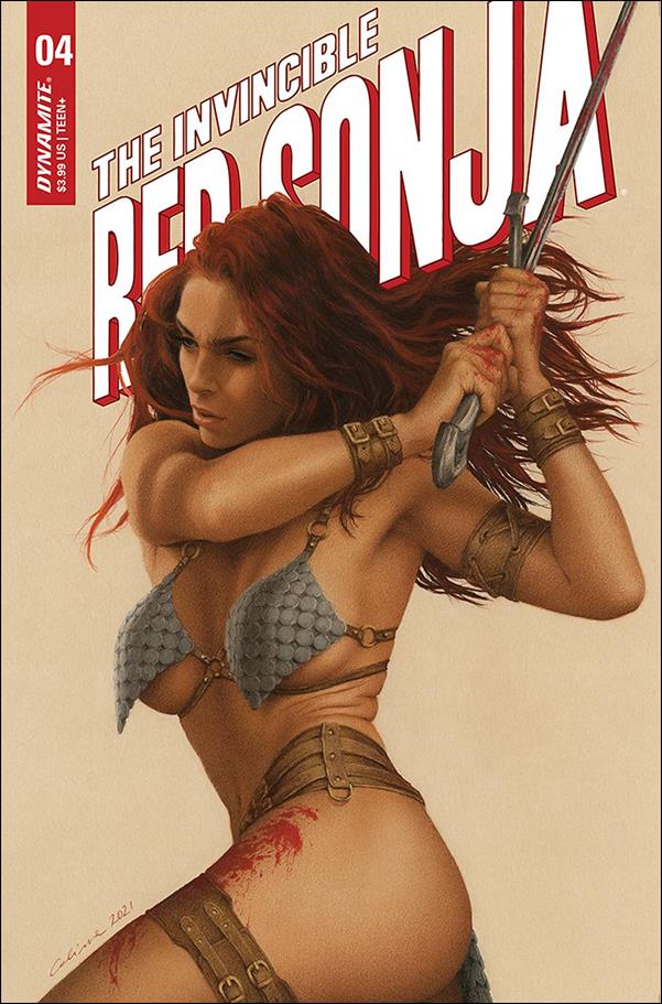 Invincible Red Sonja 4-C by Dynamite Entertainment