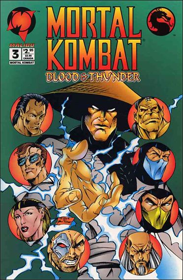 Mortal Kombat: Blood and Thunder 3-A by Malibu