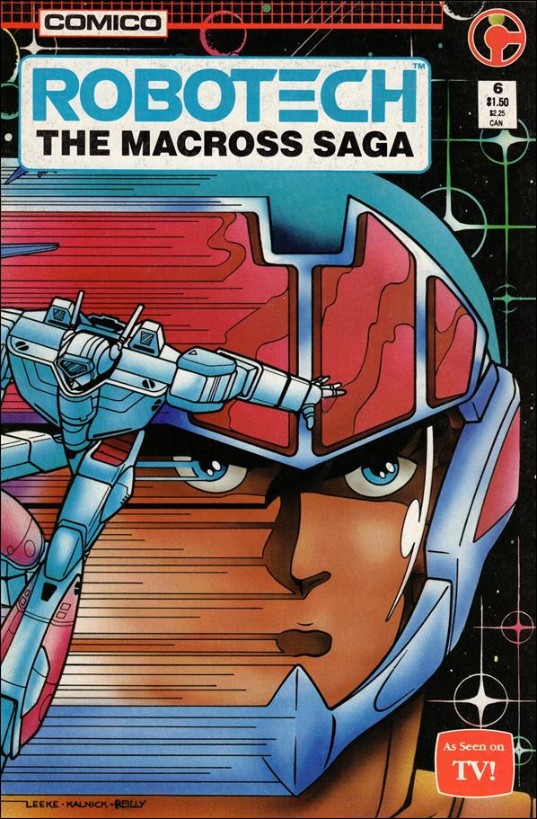 Robotech The Macross Saga 6 A Sep 1985 Comic Book By Comico