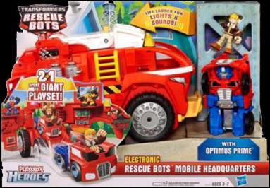 transformers rescue bots headquarters
