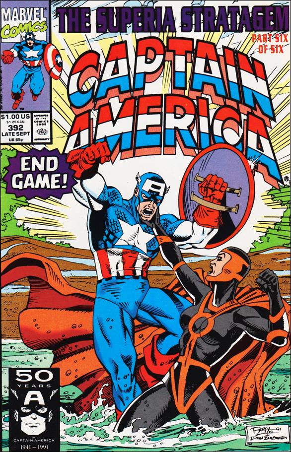 Captain America (1968) 392-A by Marvel