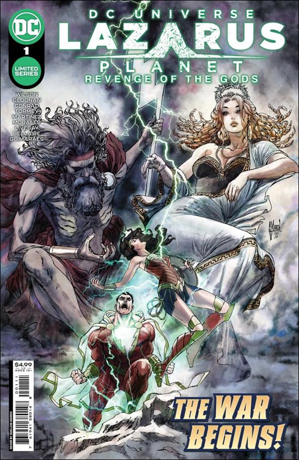 Lazarus Planet: Revenge of the Gods 1-A by DC