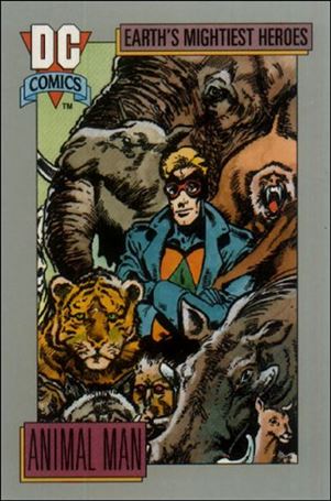 dc trading cards 1992