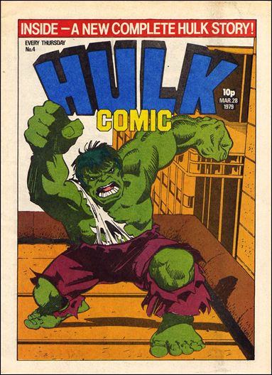 Hulk Comic (UK) 4-A by Marvel UK