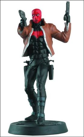 red hood statue