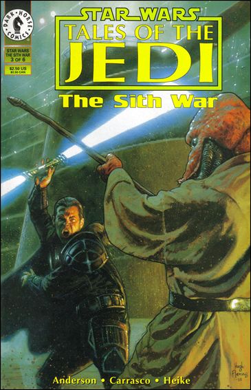 Star Wars: Tales of the Jedi - The Sith War 3-A by Dark Horse