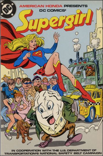 American Honda Presents Supergirl 1986 A Jan 1986 Comic Book By DC