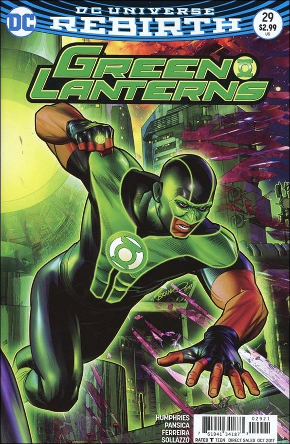 Green Lanterns 29 B, Oct 2017 Comic Book By DC