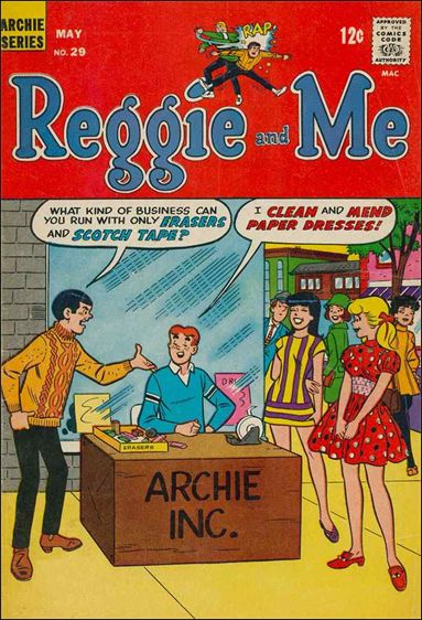 Reggie and Me (1966) 29-A by Archie