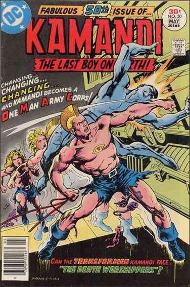 Kamandi, the Last Boy on Earth 50-A by DC