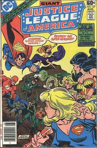 Justice League Of America 157 A, Aug 1978 Comic Book By Dc