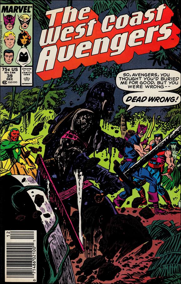 West Coast Avengers (1985) 39-A by Marvel
