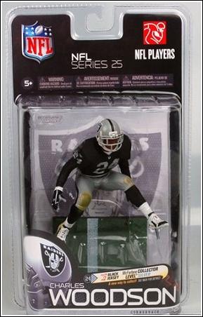 NFL Charles Woodson - Raiders (Black Jersey) 1/1000, Jan 2011 Action Figure  by McFarlane Toys