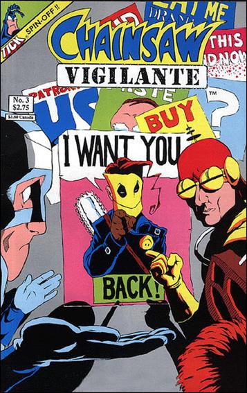 Chainsaw Vigilante 3-A by New England Comics Press (NEC / NECP)
