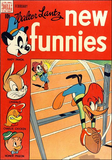 Walter Lantz New Funnies 144-A by Dell