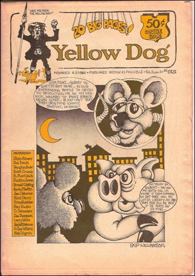 Yellow Dog 11-A by Print Mint