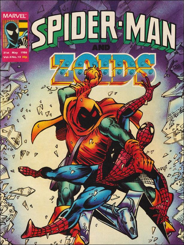 Spider-Man and Zoids (UK) 13-A by Marvel UK