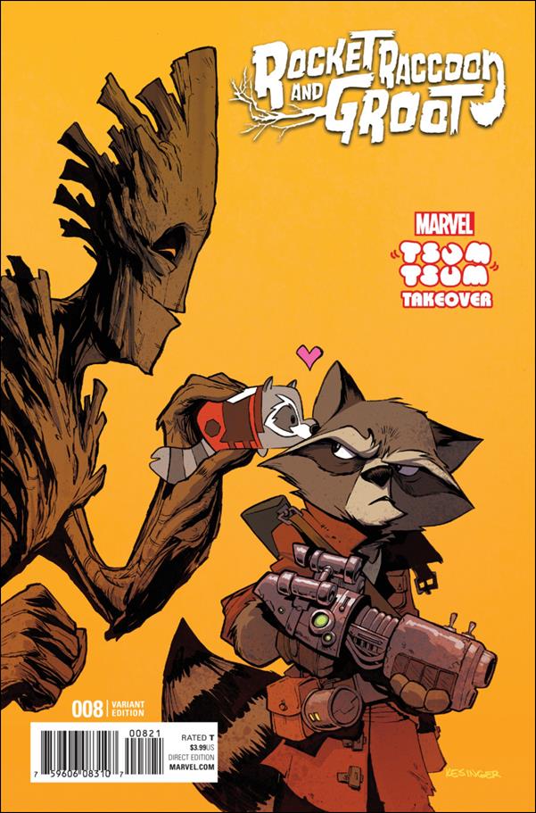 Rocket Raccoon & Groot 8 B, Oct 2016 Comic Book By Marvel