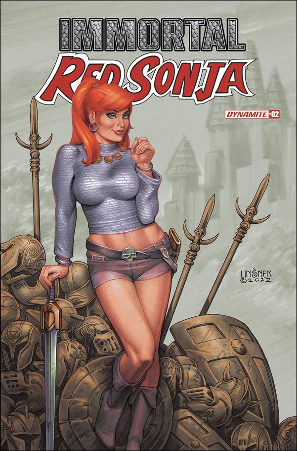 Immortal Red Sonja 2-C by Dynamite Entertainment