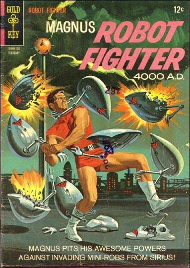 Magnus, Robot Fighter (1963) 17-A by Gold Key