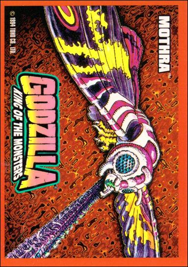 Godzilla King of the Monsters 3 A, Jan 1994 Trading Card by