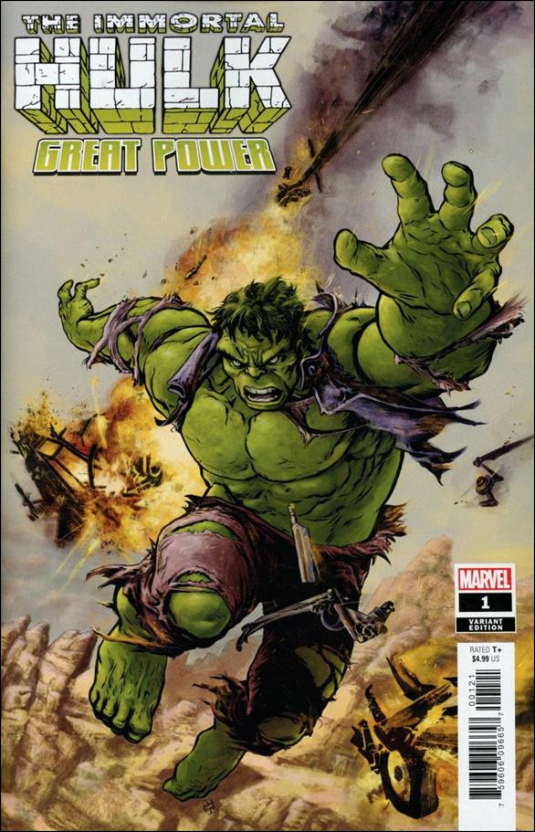 Immortal Hulk: Great Power 1 B, Apr 2020 Comic Book By Marvel