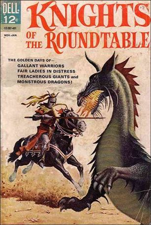Knights of the Round Table 1 A, Nov 1963 Comic Book by Dell