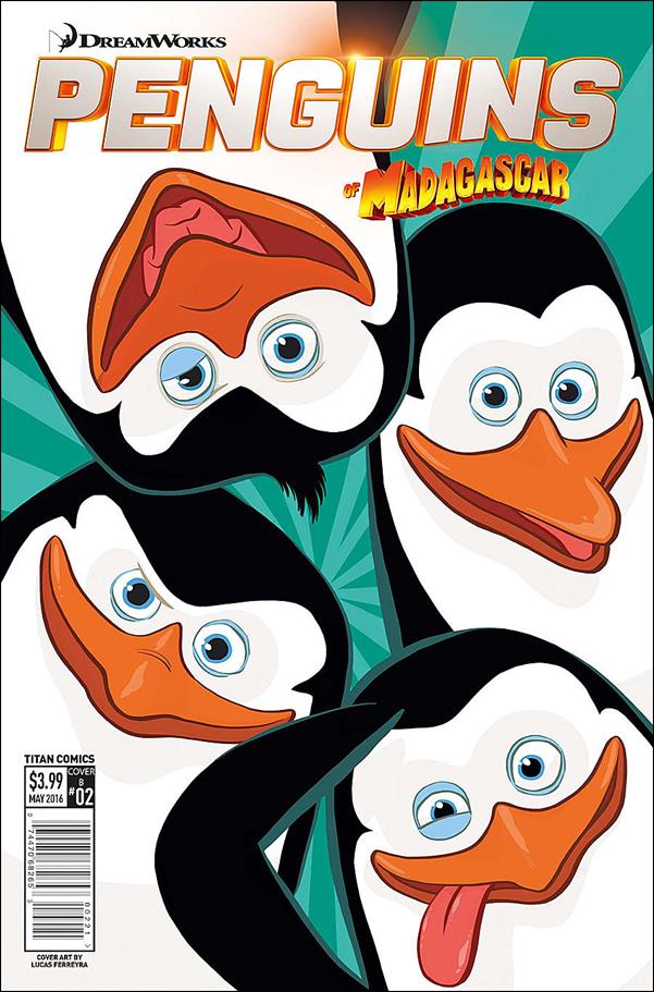 Penguins Of Madagascar 2 B, May 2016 Comic Book By Titan