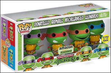 POP! Television Multi-Packs Teenage Mutant Ninja Turtles (Glow-in-the-Dark) by Funko