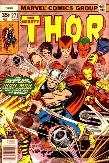 Thor (1966) 271-A by Marvel