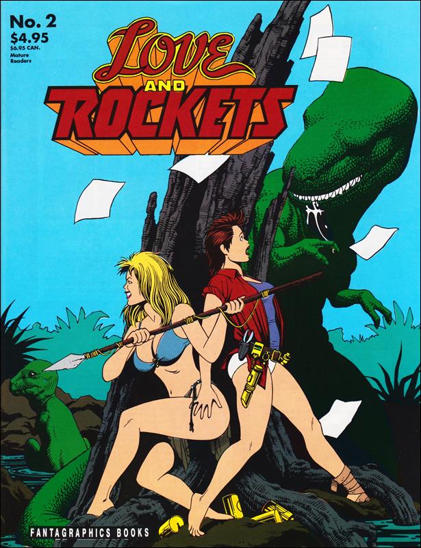 Love and Rockets (1982/09) 2-C by Fantagraphics