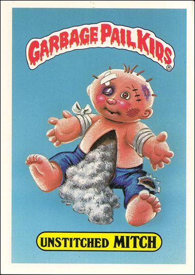 1986 GARBAGE PAIL KIDS 1st SERIES GIANT CARD #19 CORRODED CARL VINTAGE USA RARE 